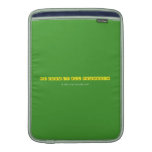 Mr know it all Phumakim   MacBook Air sleeves
