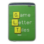 Game
 Letter
 Tiles  MacBook Air sleeves