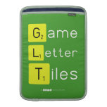 Game
 Letter
 Tiles  MacBook Air sleeves