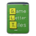 Game
 Letter
 Tiles  MacBook Air sleeves