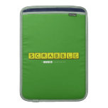 SCRABBLE  MacBook Air sleeves