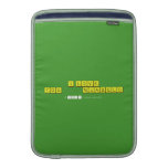 I LOVE YOU           NJABULO  MacBook Air sleeves