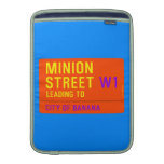 Minion Street  MacBook Air sleeves