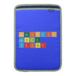 Periodic
 Table
 Writer  MacBook Air sleeves