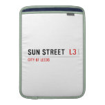 Sun Street   MacBook Air sleeves