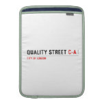 Quality Street  MacBook Air sleeves