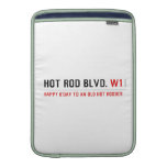 Hot Rod Blvd.  MacBook Air sleeves
