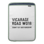VICARAGE ROAD  MacBook Air sleeves