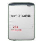 city of nairobi       MacBook Air sleeves