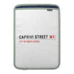 caprivi street  MacBook Air sleeves