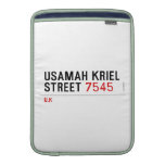 usamah kriel street  MacBook Air sleeves