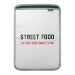 Street food  MacBook Air sleeves