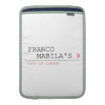 franco    mabila's  MacBook Air sleeves