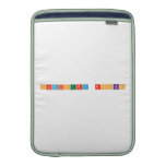 Chemistry Rocks  MacBook Air sleeves