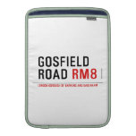 Gosfield Road  MacBook Air sleeves