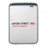 Oxford street   MacBook Air sleeves