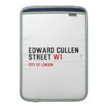 Edward Cullen Street  MacBook Air sleeves