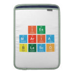 IES
 MARIA 
 BLASCO  MacBook Air sleeves