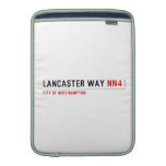 Lancaster Way  MacBook Air sleeves