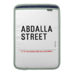 Abdalla  street   MacBook Air sleeves