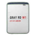 GRAY RD  MacBook Air sleeves