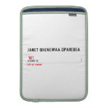 JANET OHENEWAA OPAREBEA     MacBook Air sleeves
