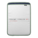 vincent vitaliss  MacBook Air sleeves