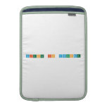 Science is awesome  MacBook Air sleeves