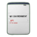 My environment    MacBook Air sleeves