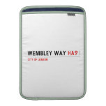 Wembley Way  MacBook Air sleeves