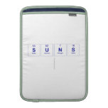 SUNS
   MacBook Air sleeves