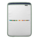 department of chemistry  MacBook Air sleeves