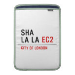 sha la la  MacBook Air sleeves