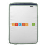 Chemic al  MacBook Air sleeves
