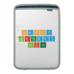 happy
 birthday
 alice  MacBook Air sleeves