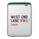 West End  Lane  MacBook Air sleeves