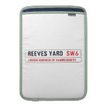 Reeves Yard   MacBook Air sleeves