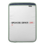 Speakers Corner:  MacBook Air sleeves
