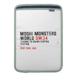 mOSHI mONSTERS wORLD  MacBook Air sleeves