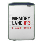 mEMORY LANE  MacBook Air sleeves