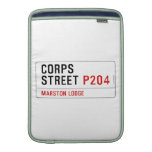 Corps Street  MacBook Air sleeves