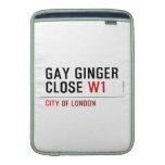 GAY GINGER CLOSE  MacBook Air sleeves