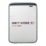 Cunty Avenue  MacBook Air sleeves