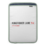 Kingfisher Lane  MacBook Air sleeves