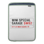 MINI SPECIAL GARAGE  MacBook Air sleeves