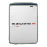 The London Lounge  MacBook Air sleeves