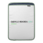 casville road826  MacBook Air sleeves