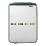 being smart is cool  MacBook Air sleeves