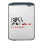 enquete  lons sud  avenue  MacBook Air sleeves