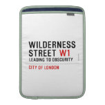 Wilderness  Street  MacBook Air sleeves